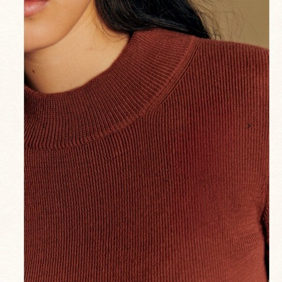 Sezane  Simon Jumper-Caramel - Picture 3 of 14